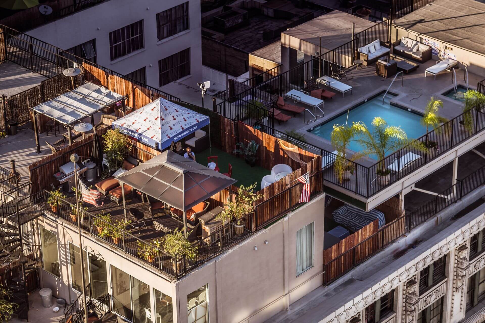 Exterior view of Skyline Penthouse