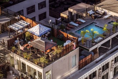Exterior view of Skyline Penthouse